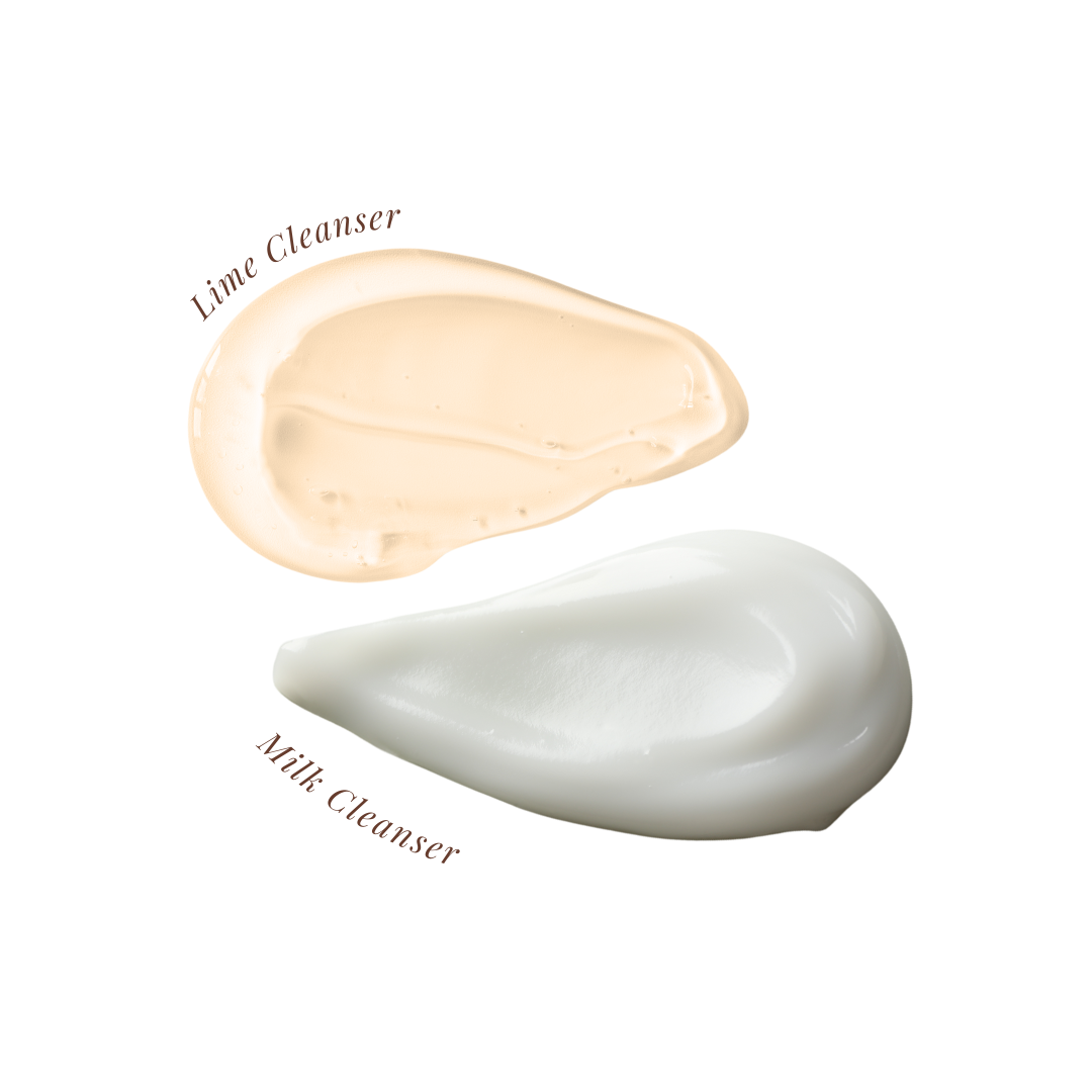 Double Cleansing Duo | Lime & Milk Cleanser