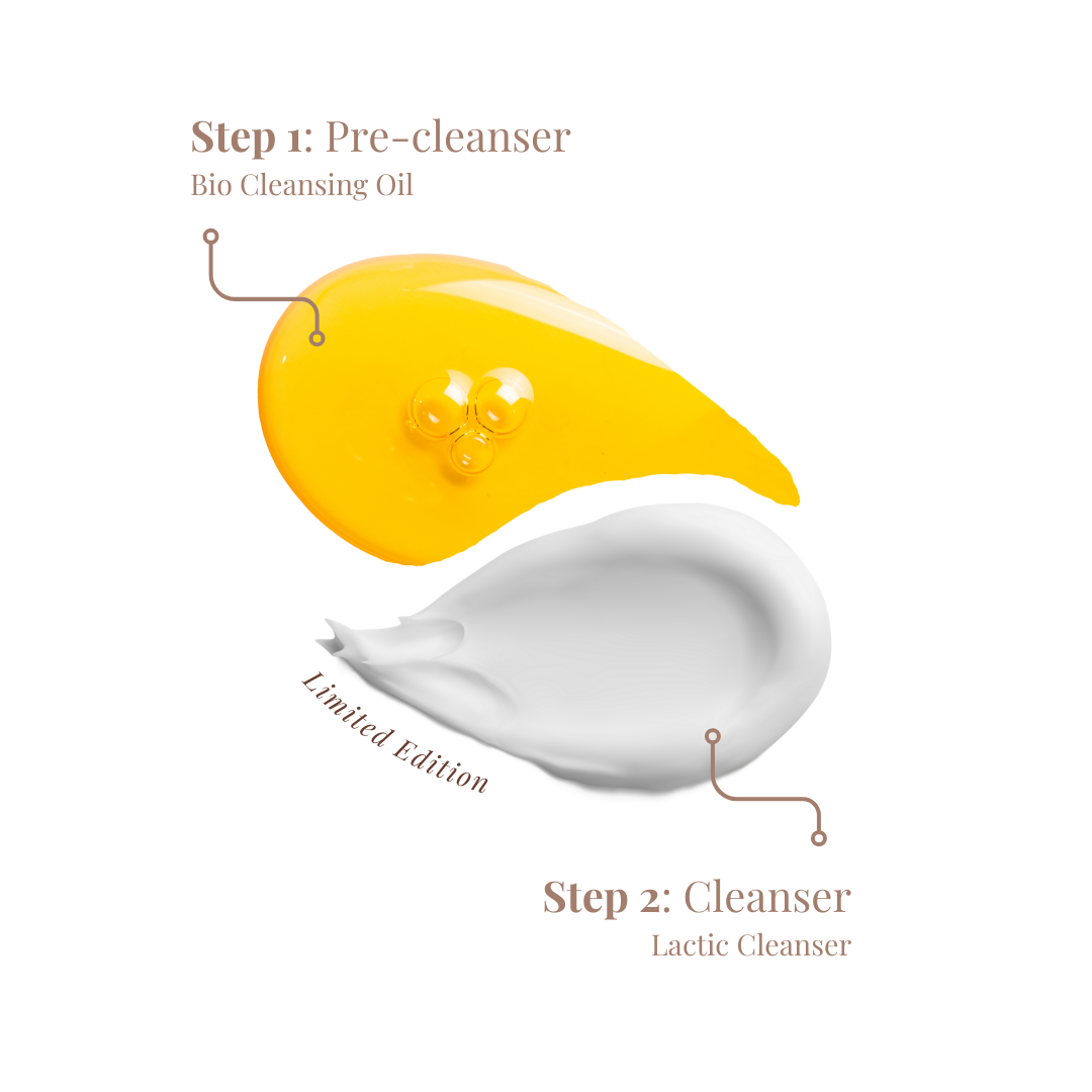 Resurfacing Cleansing Duo | Lactic & Bio Cleansing Oil